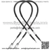 9.99WORLD MALL 42 Inch Golf Cart Brake Cable for Club Car DS 2000-up Gas & Electric, OEM# 102022101