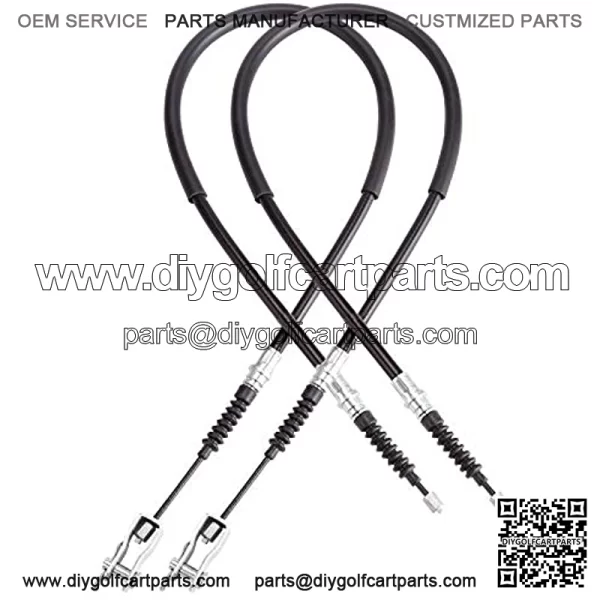 9.99WORLD MALL 42 Inch Golf Cart Brake Cable for Club Car DS 2000-up Gas & Electric, OEM# 102022101