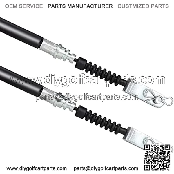 9.99WORLD MALL 42 Inch Golf Cart Brake Cable for Club Car DS 2000-up Gas & Electric, OEM# 102022101 - Image 3