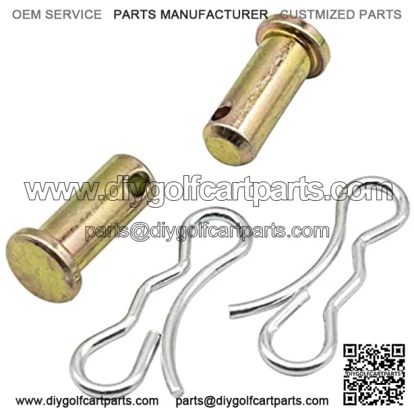 2PCS Club Car Precedent 2004+ Brake Cable Stainless Steel Core Driver & Passenger Side and 2018-up Tempo G&E Golf Cart - Image 4