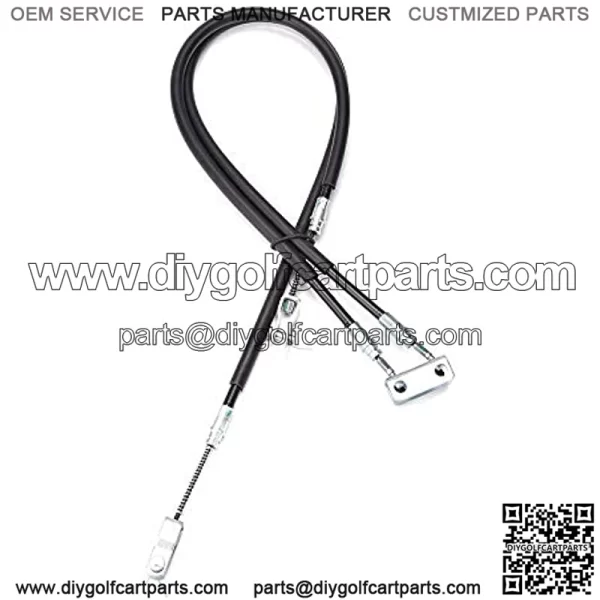 EZGO Golf Cart Brake Cable Set Fits on EZGO (94+UP) TXT Or Marathon Medalist Golf Cart Replaces#70969-G03