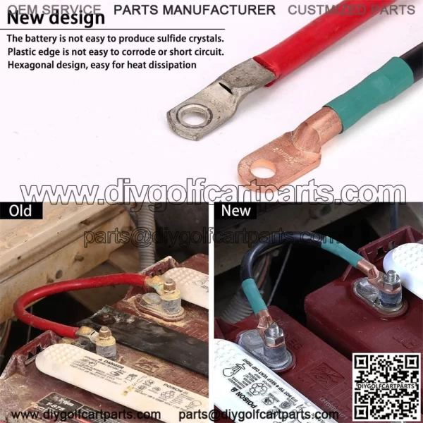 ClubCar EZGO YAMAHA golf cart battery cable - Image 3