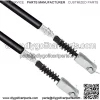 Golf Cart Brake Cable Set Stainless Steel Core Passenger and Driver Side for Club Car DS 1981-1999 G&E Golf Cart OEM# 1011125 1011403 1016761-01(42 Inch, 2PCS) - Image 4