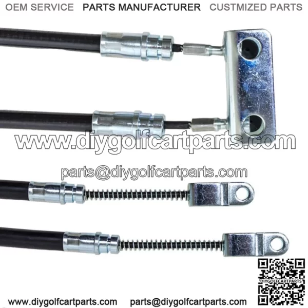 Brake Cable Set for EzGo TXT Medalist (1994-10) Gas Electric Golf Carts