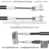 Golf Cart Brake Cable Set for EZGO TXT Medalist 1994-up 70969-G03 W/ Pins &Clips - Image 3