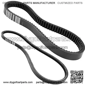 Roykaw Yamaha Clutch Drive Belt & Starter Generator Belt Kits for G2 G8 G9 G11 G14 G16 G22 Drive G29-4 Cycle Gas Golf Cart OEM #JN6-H1173-00 J55-G6241-00