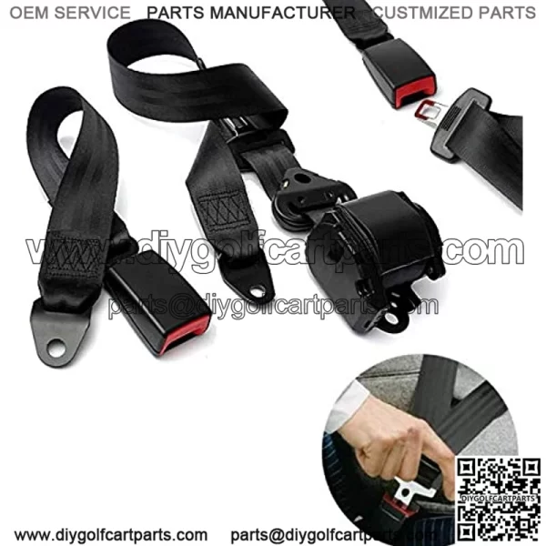 WASTOREEL 3 Point Universal Golf Cart Belt Kit
