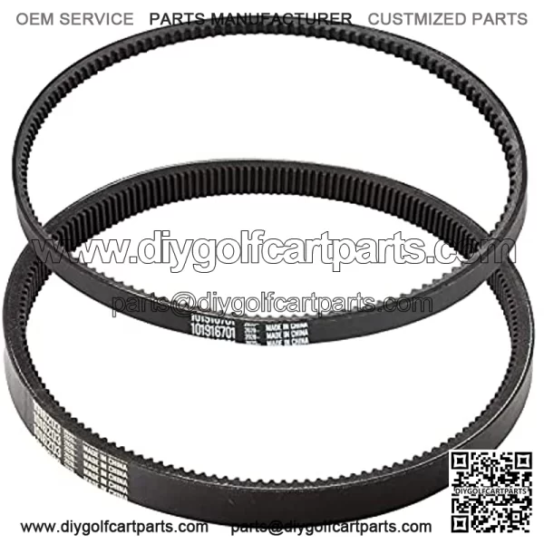 Starter & Clutch Drive Belt for Club Car 1997-up, Club Car Precedent 2004-up Gas Golf Cart - Image 4