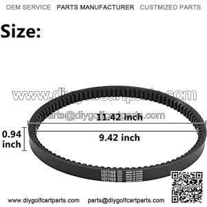 Drive Belt for Club Car 1988-1991 Gas Golf Cart