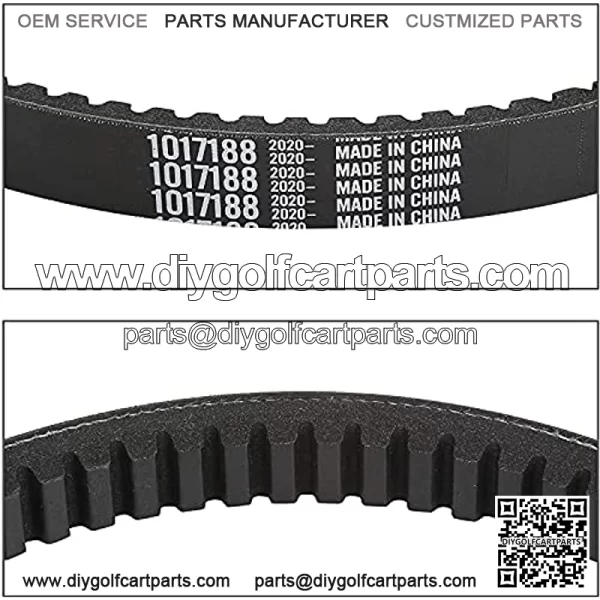 Drive Belt for Club Car 1988-1991 Gas Golf Cart - Image 2