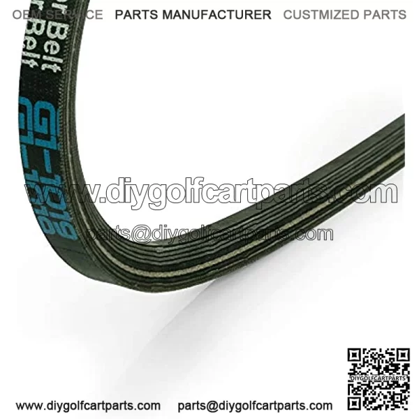 Club Car Starter/Generator Belt | 1984-1987 Gas Golf Carts - Image 2