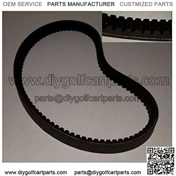 Golf Cart Drive Belt Club Car 1988-1991 Replaces OEM 1014081/1017188
