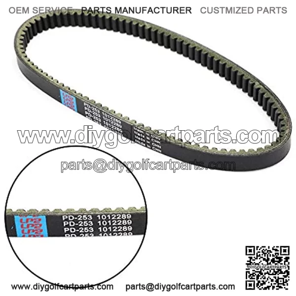Golf Cart Drive Transmission Belt Fit for Cl-ub C-ar 1984-1987 1012289 - Image 2