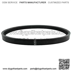 Clutch Drive Belt, Fits for Golf Cart Club Car 1997-UP, Fits for Precedent 2004-UP, for FE290 and FE350 Motors 1997 to Current,Replace 1016203-Black