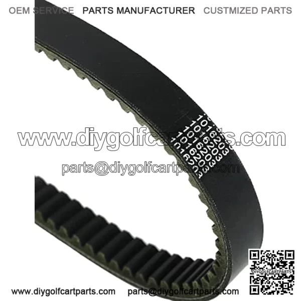 Club Car Clutch Drive Belt for 1992-Up DS & 2004-Up Precedent Gas Golf Carts #1016203 - Image 4