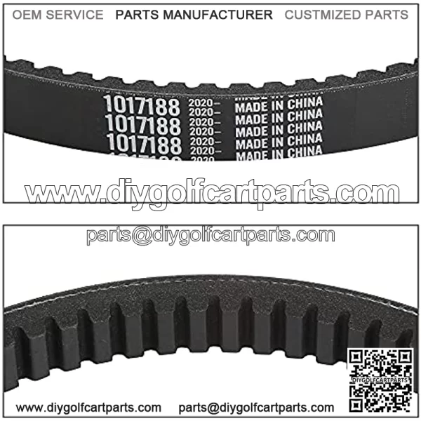 Golf Cart Clutch Drive Belt for Club Car DS fits 1988-1991 - Image 3