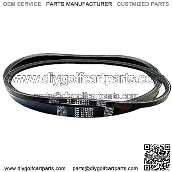 Club Car Starter Generator & Drive Belt 1997-UP DS, Precedent 101916701 1016203