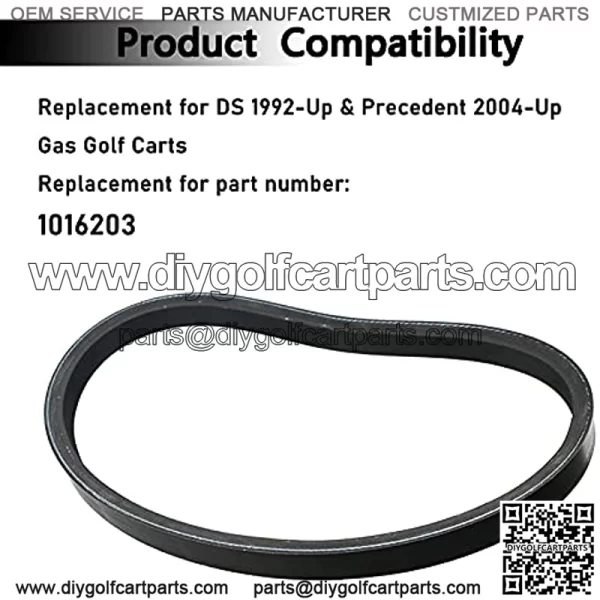 Correa de repuesto para carritos de golf de gas precedente DS 1992 hasta 2004 en adelante 1016203 - Image 4
