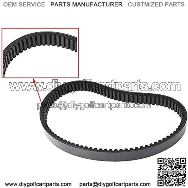 Correa de transmisi??n de embrague de repuesto para Yamaha Golf Cart G2 G8 G9 G11 G14 G16 G22 G29 J55 - G6241-00 - 00 Correa de transmisi??n - Image 3