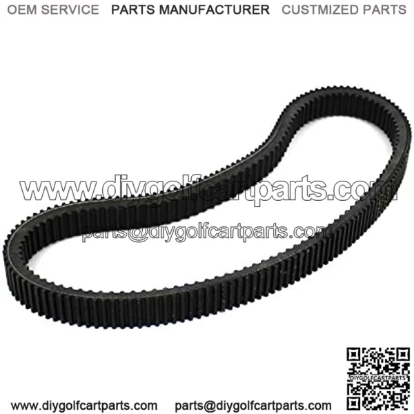Drive Belt for RXV/TXT Golf Carts w/ Clutch & Engine Replaces 606136 - Image 2
