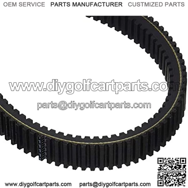 Drive Belt for RXV/TXT Golf Carts w/ Clutch & Engine Replaces 606136 - Image 3