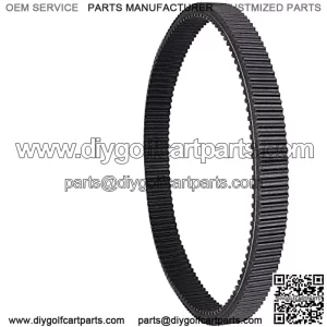 Golf Cart Drive Belt 606136 for Gas RXV TXT Workhouse ST 2008-2011 & Other Models with 13hp 400cc Engine