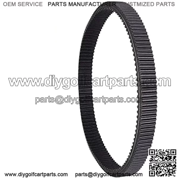 Golf Cart Drive Belt 606136 for Gas RXV TXT Workhouse ST 2008-2011 & Other Models with 13hp 400cc Engine