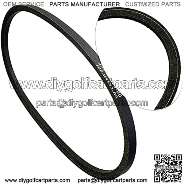 Clutch Drive & Starter Generator Belt Replacement for G2 G8 G9 G11 G14 G16 G22 G29 4-Cycle Golf Cart Drive Belt # JN6-H1173-00 J55-G6241-00 - Image 4