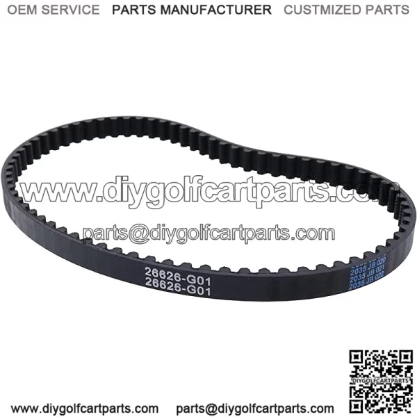 Timing Belt 26626-G01 Compatible with Golf Cart 1991 and 2008 4 Cycle Gas Engine