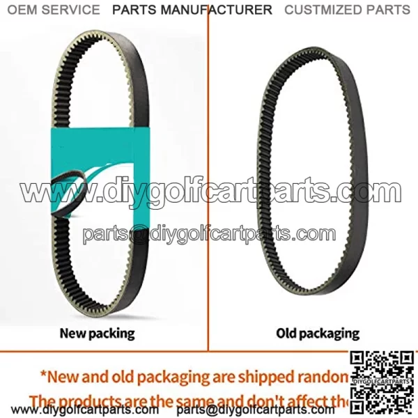 RXV Drive Belt Fits Gas Golf Cart 2011-Up OME#618630 - Image 2