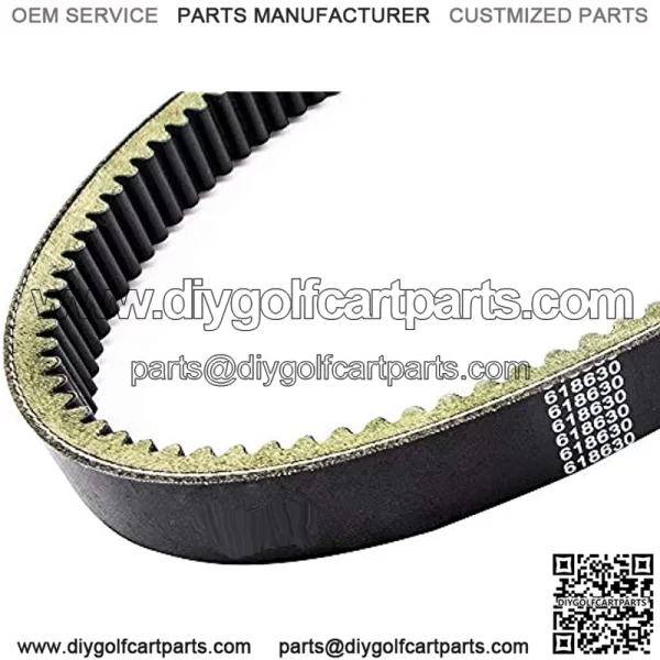RXV Drive Belt Fits Gas Golf Cart 2011-Up OME#618630 - Image 4
