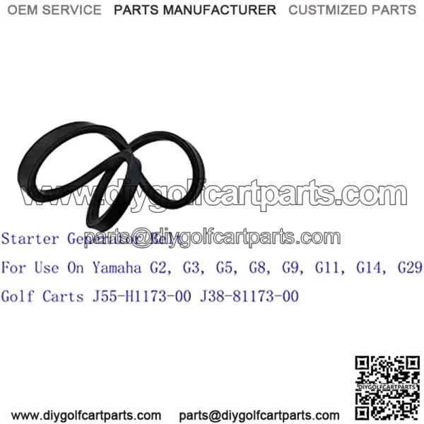 Starter & Generator Belt for G2, G3, G5, G8, G9, G11, G14, G29 Golf Carts J38-81173-00, J55-H1173-00 - Image 2