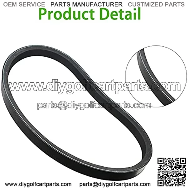 Clutch Drive Belt Club Car Replacement for DS 1992-Up Precedent 2004-Up Golf Cart 1016203 - Image 3