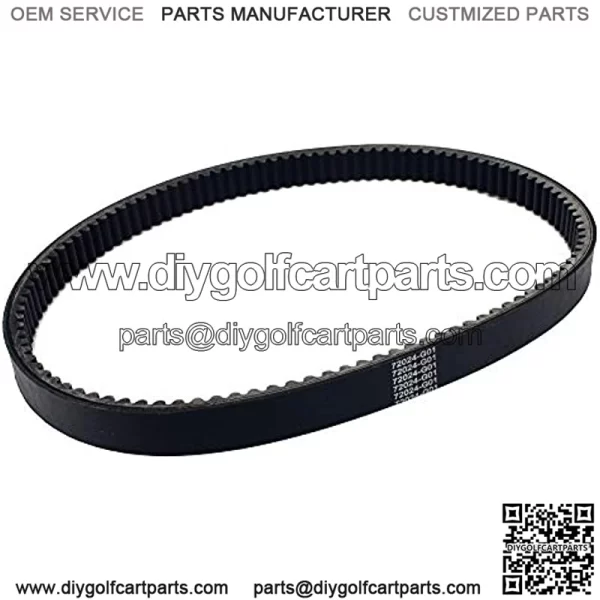 Golf Cart Clutch Drive Belt for TXT Medalist Gas 4 Cycle 1994-up, Replacement OEM 72024-G01, 72025-G01, 72054-G01