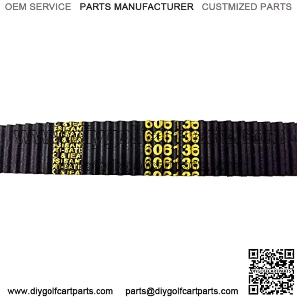 Automotive Authority LLC Gas RXV 2008+ & Engine Golf Cart Drive Belt 606136 - Image 2