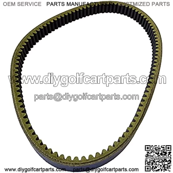 Golf Cart Accessories Drive Belt & Starter Generator Belt Kit fits CLUBCAR DS/Precedent(1997-UP) #1019167-01 1016203 - Image 2