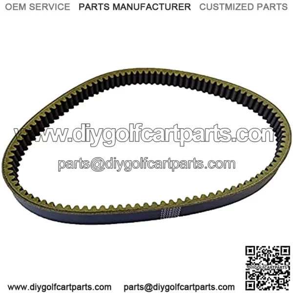 Golf Cart Accessories Drive Belt & Starter Generator Belt Kit fits CLUBCAR DS/Precedent(1997-UP) #1019167-01 1016203 - Image 3