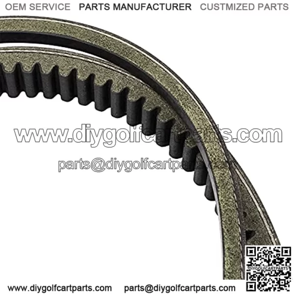 Golf Cart Drive and Starter Generator Belt Set for RXV, TXT, Workhorse OEM#606136 606138 - Image 4