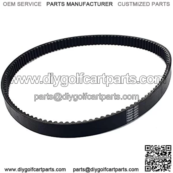 for Clutch Drive Belt Replacement Golf Cart Gas Drive Belt ST480 2004-up OEM 75691-G01