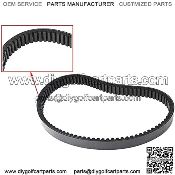 Clutch Drive Belt Replacement for Golf Cart G2 G8 G9 G11 G14 G16 G22 G29 J55 - G6241-00 - 00 Drive Belt - Image 3