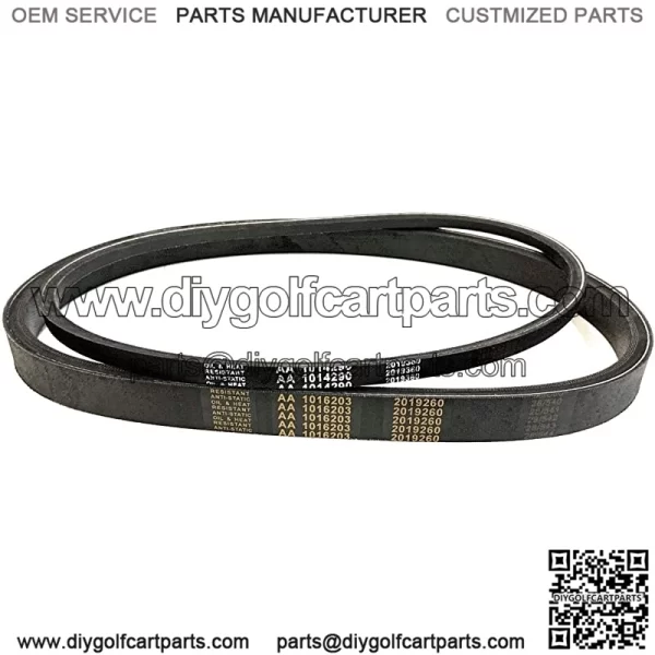 Drive and Starter Generator Belt Set for 1994 Club Car DS Only 1016203, 1014290