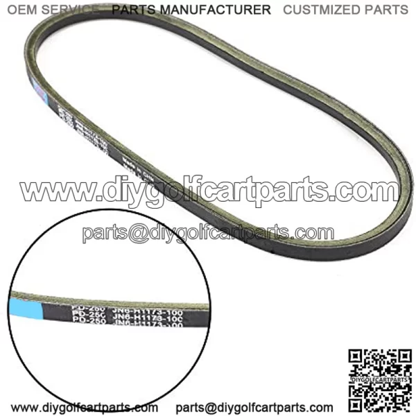 Golf Cart Drive Belt, Drive Transmission Belt V-belt Replacement fits for G11A 1997-2001, G16A 1996-2002, G20A 2000-2002