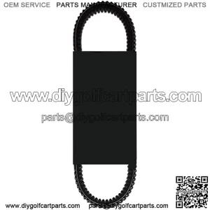 DBWHJ68 - Drive Belt Warehouse  - "Compatible with Golf Carts", 2007-2012 4-Stroke Models w/  Clutches, Replaces OEM # JW1-G6241-00-00