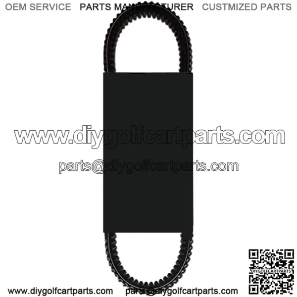 DBWHJ68 - Drive Belt Warehouse  - "Compatible with Golf Carts", 2007-2012 4-Stroke Models w/  Clutches, Replaces OEM # JW1-G6241-00-00