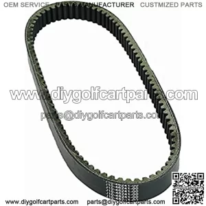 Clutch Drive Belt for 19761989 G1 2 Cycle Gas Golf Cart J104624100 Black drive belt