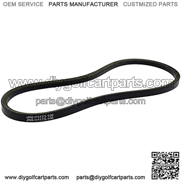 Generator Belt JN6-H1173-00 Compatible with G16, G20, G21, G23, G27 and G28 Golf Cart