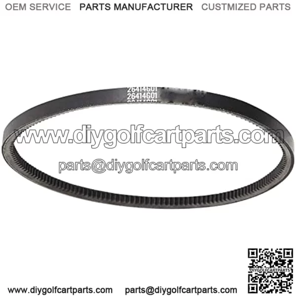 Golf Cart Starter Generator Belt 4 Cycle Replace# 26414G01&630587