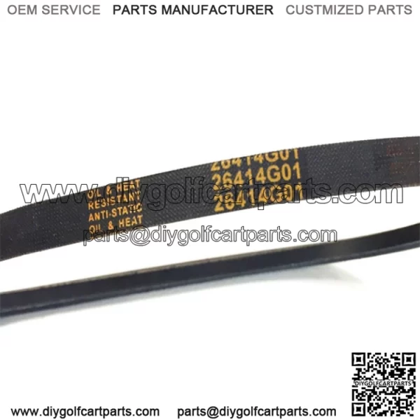 Suitable for EZGO t golf cart starter motor drive belt 26414-G01, 630587 - Image 2