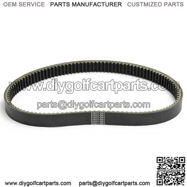 Clutch Belt Drive Belt for EZGO 2-Cycle Gas Golf Cart 89-91 & 94 OEM 22337-G1