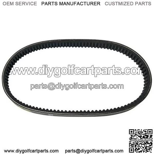 Club Car Drive Belt (For Gas 1988-1991 (not for OHV engine), Carry All 2/Turf 2 1990+, Most 350cc Engines)